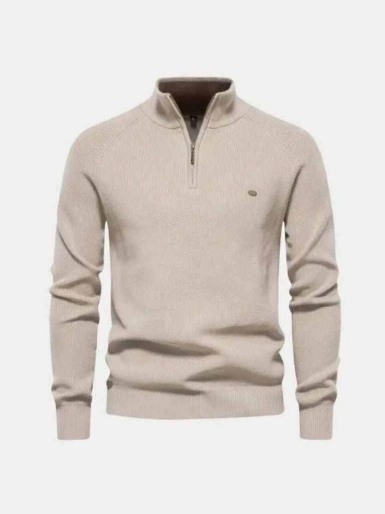 Suéter Chic con Cuello Zip