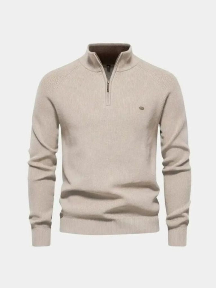 Suéter Chic con Cuello Zip