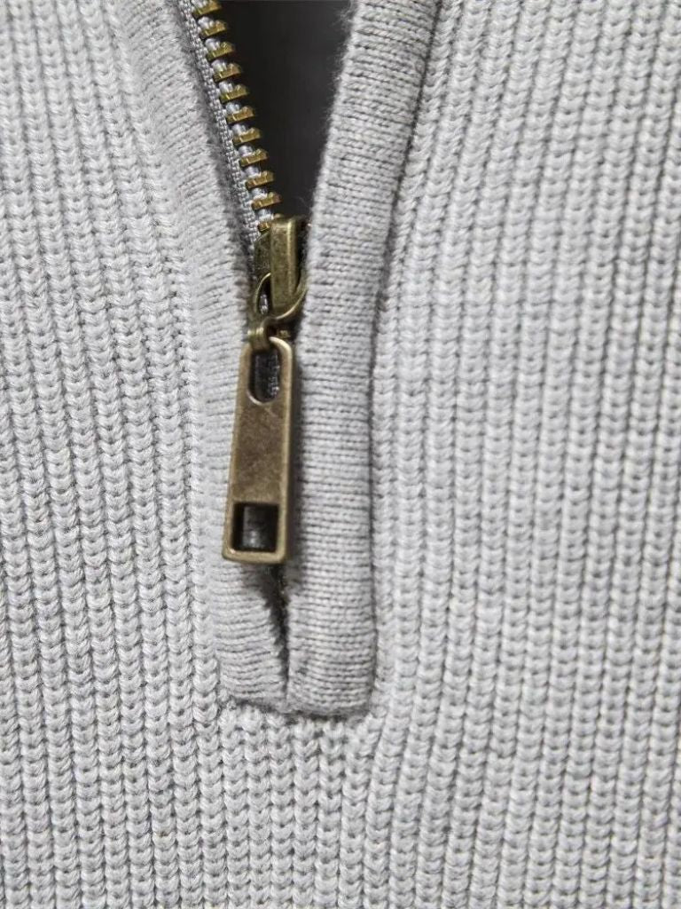 Suéter Chic con Cuello Zip