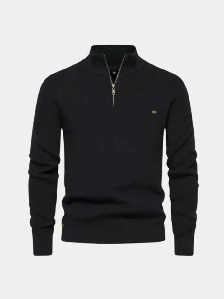 Suéter Chic con Cuello Zip