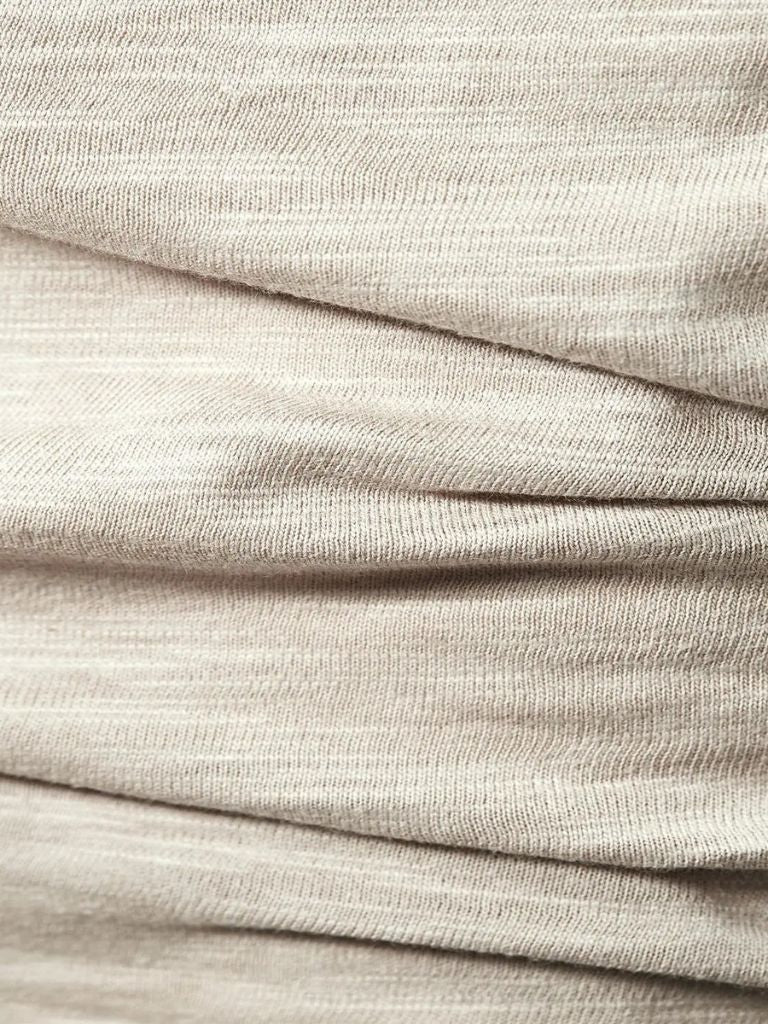 Camiseta Casual de Cuello Henley