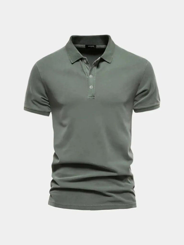 Camisa Polo Básica de Algodón