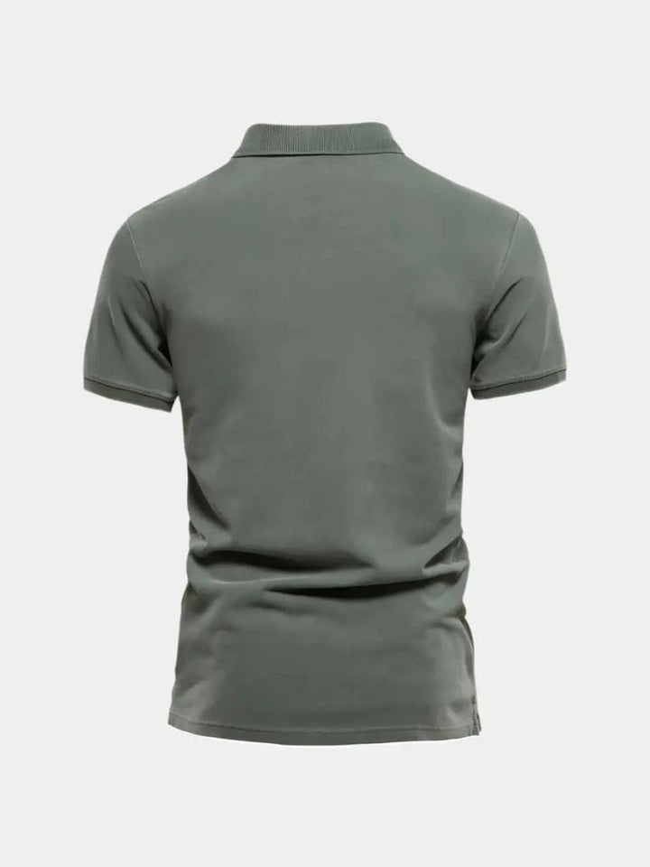 Camisa Polo Básica de Algodón