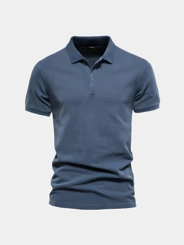 Camisa Polo Básica de Algodón