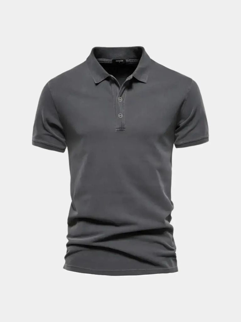 Camisa Polo Básica de Algodón