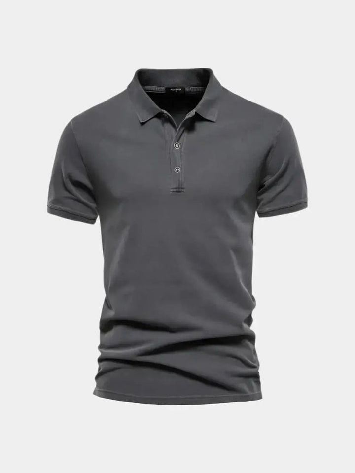 Camisa Polo Básica de Algodón
