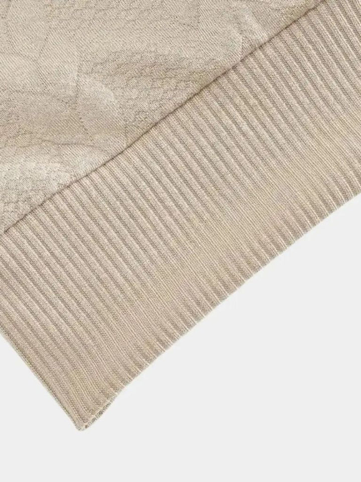 Suéter Essential Henley de Cuello Alto con Media Cremallera