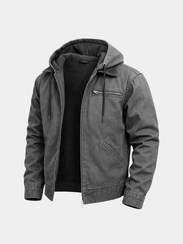 Chaqueta Esencial con Capucha para Trabajo