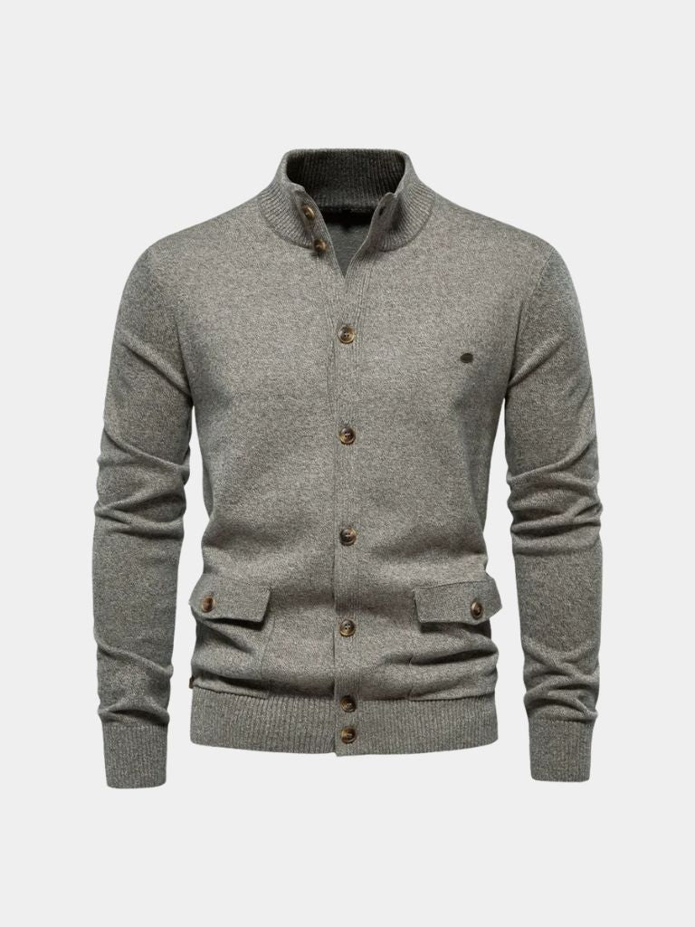 Cardigan Básico de Punto