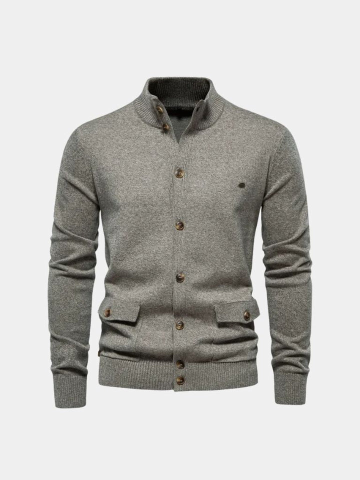 Cardigan Básico de Punto