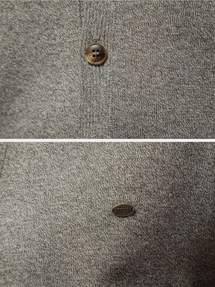 Cardigan Básico de Punto