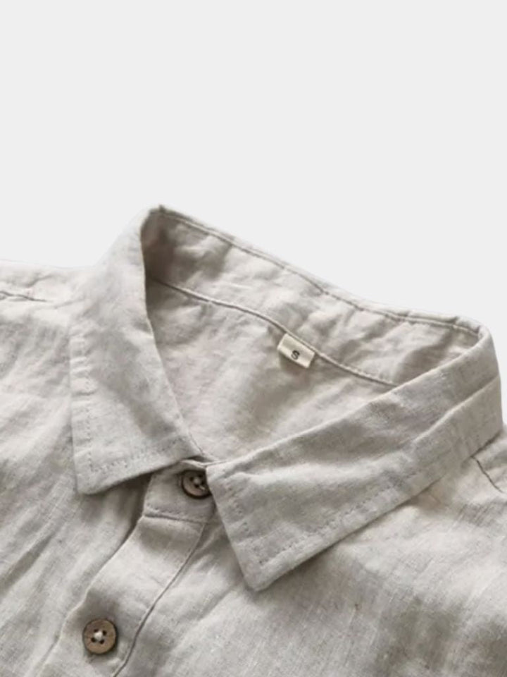 Camisa Esencial de Lino