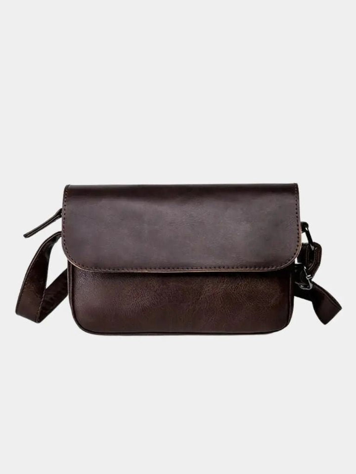 Bolso de Hombro Masculino Estilo Clásico