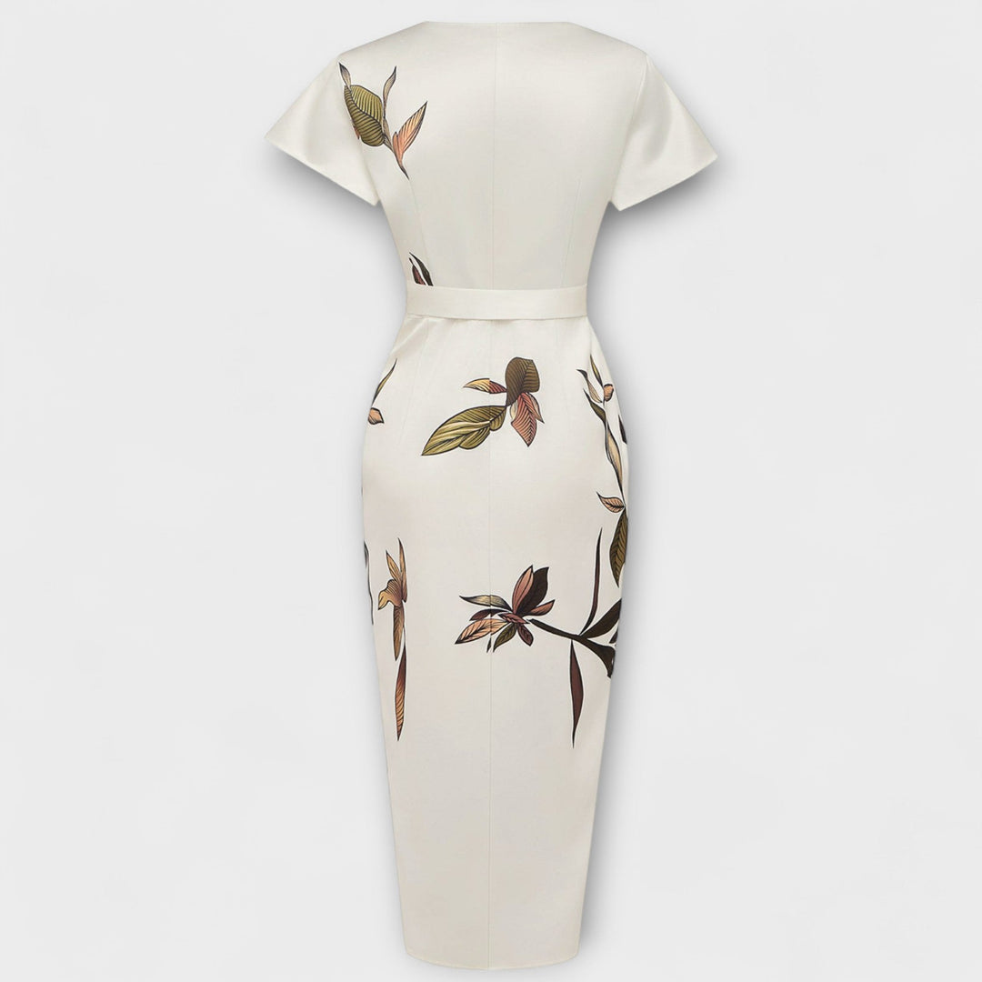 Valentina - Vestido midi de satén