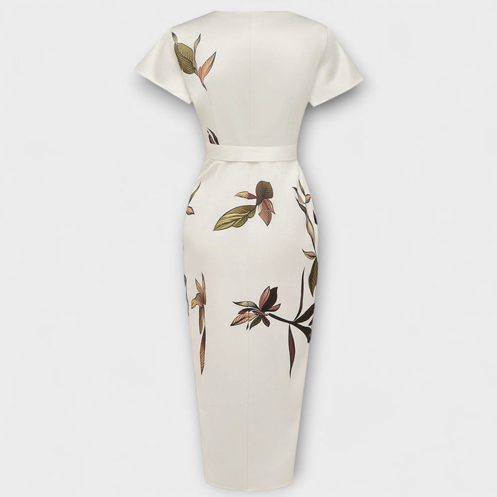 Valentina - Vestido midi de satén
