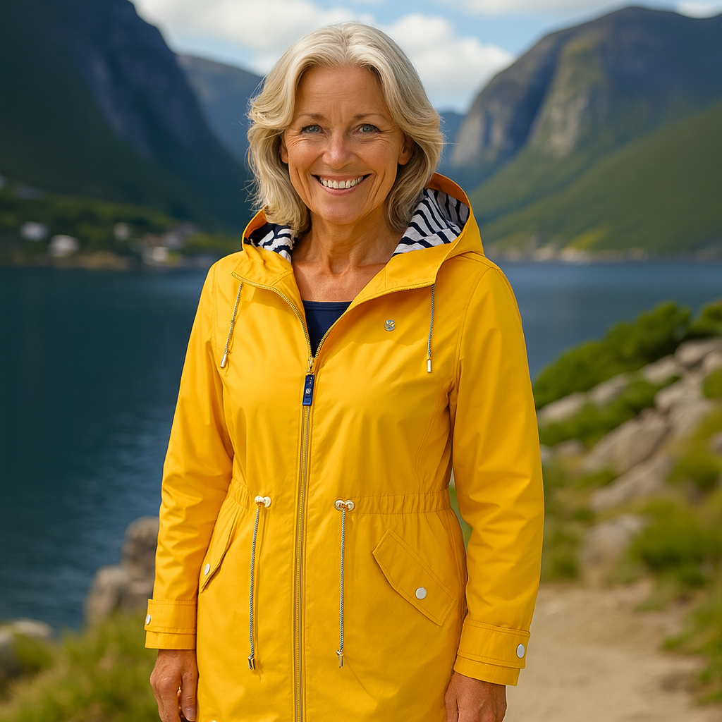 Elvira – Abrigo elegante e impermeable