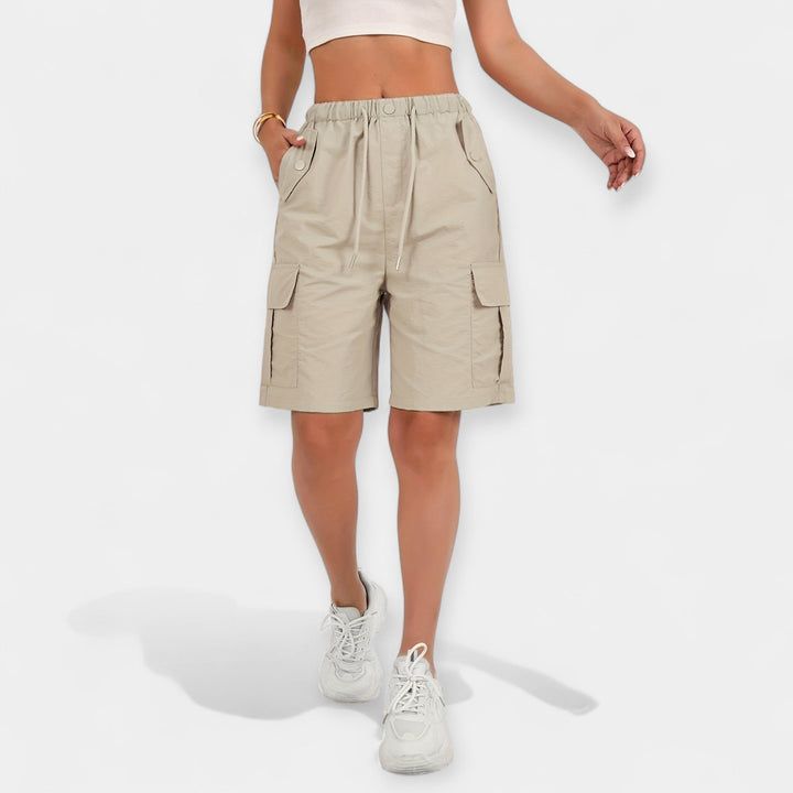 Pantalones cortos cargo de verano para mujer