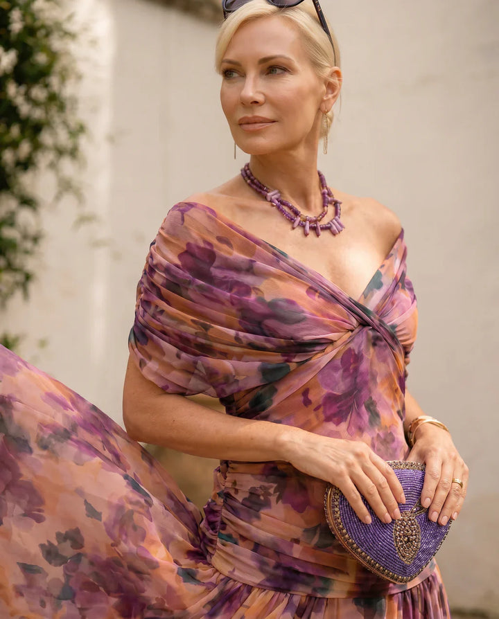 VESTIDO ENVOLVENTE ESTILO CRUZADO