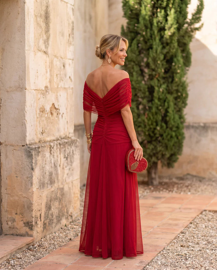 VESTIDO ENVOLVENTE ESTILO CRUZADO