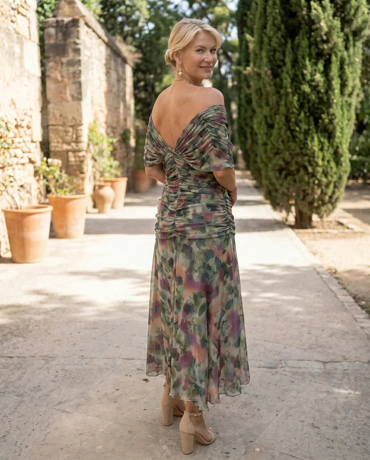 VESTIDO ENVOLVENTE ESTILO CRUZADO