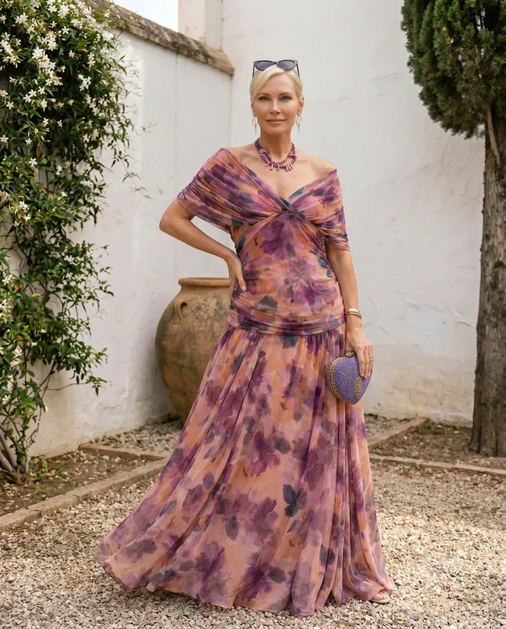 VESTIDO ENVOLVENTE ESTILO CRUZADO