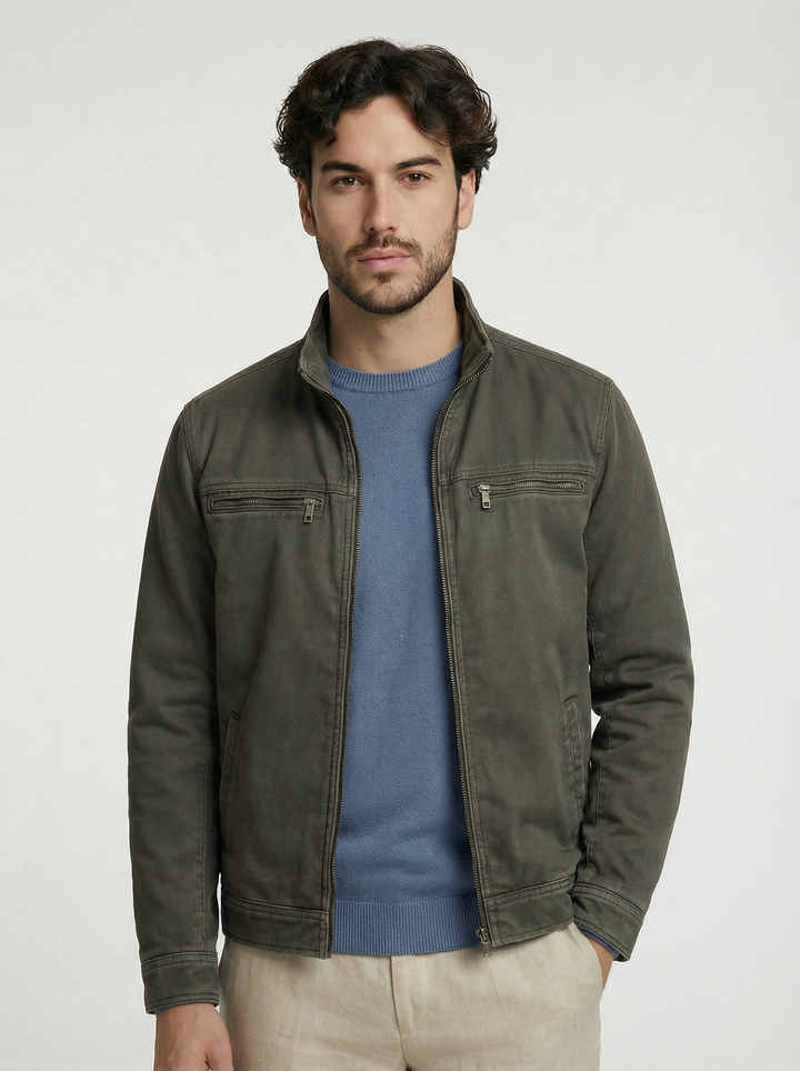 Valmont Premium Vintage Olive Field Jacket