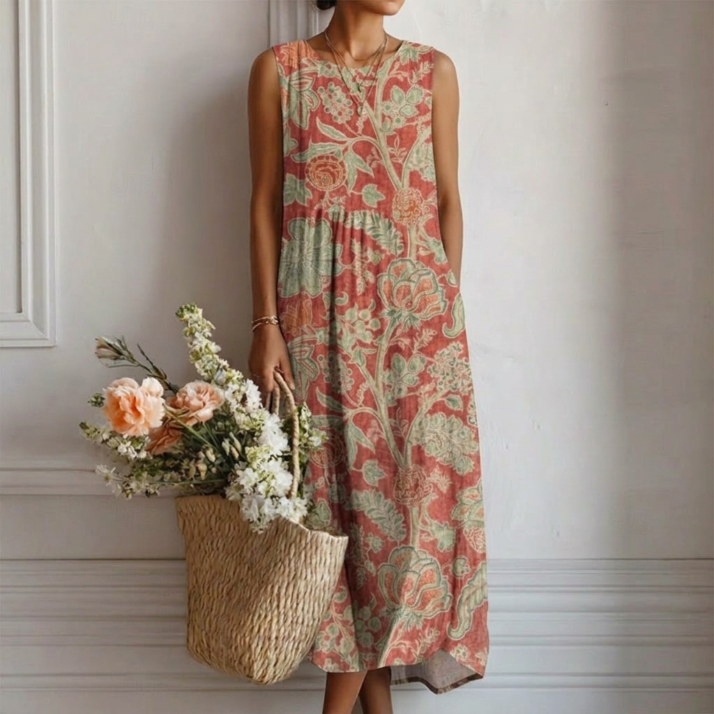 Beth | Vestido Cómodo que Acentúa la Cintura