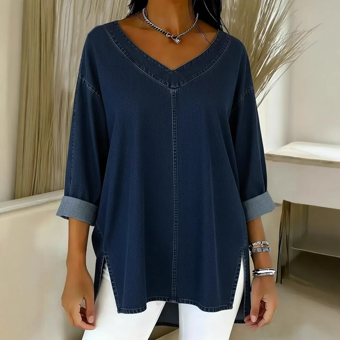 Shannon™ | Top fluido atemporal