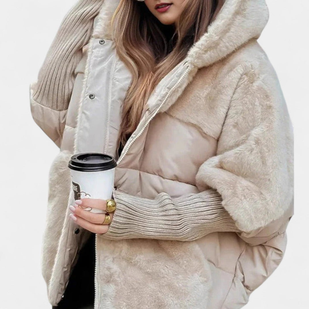 Sara – Chaqueta de invierno elegante con capucha