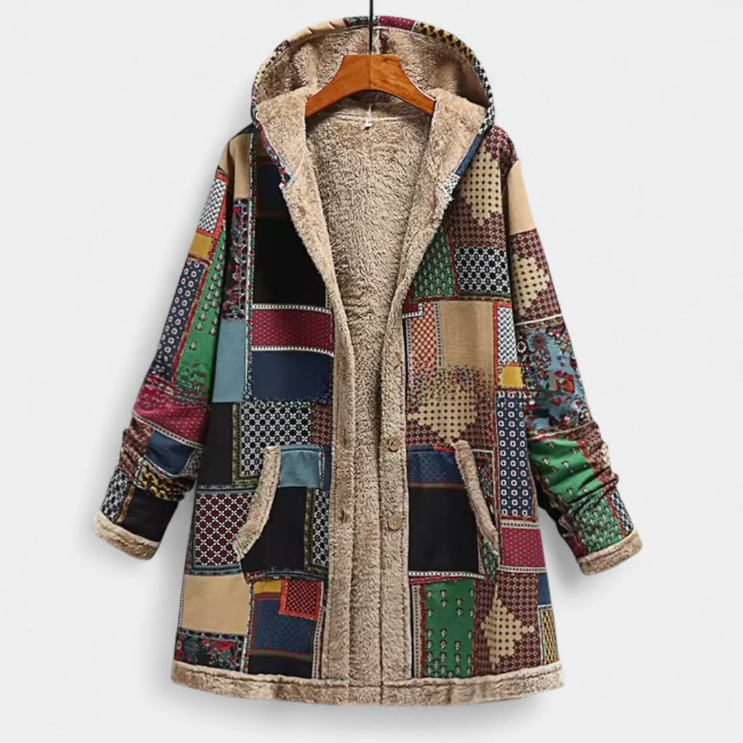 Lara – Parka de invierno elegante con capucha