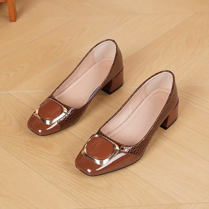 Sabina – Zapatos elegantes de tacón bloque