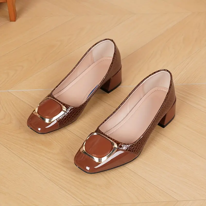 Sabina – Zapatos elegantes de tacón bloque