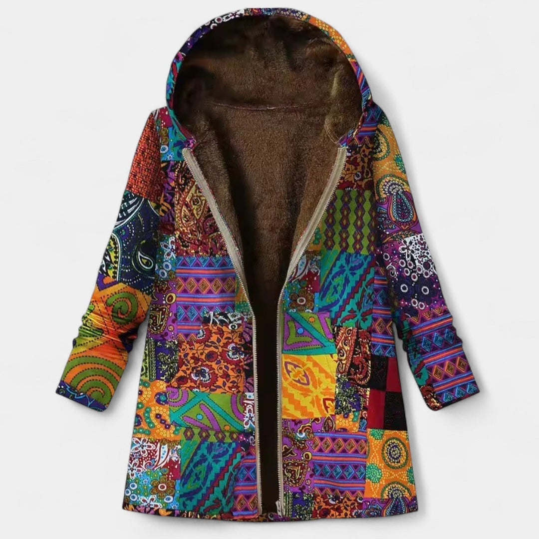 Lara – Parka de invierno elegante con capucha