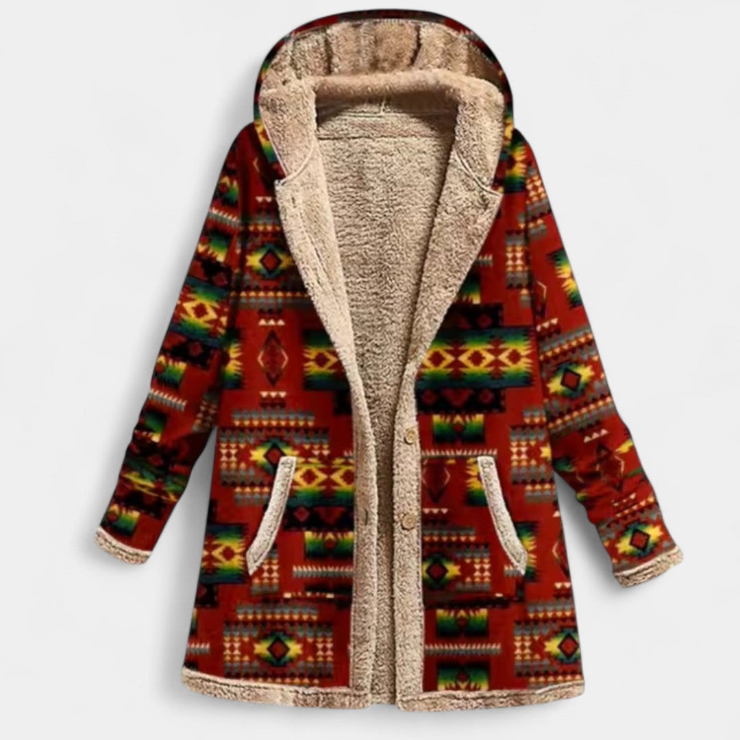 Lara – Parka de invierno elegante con capucha