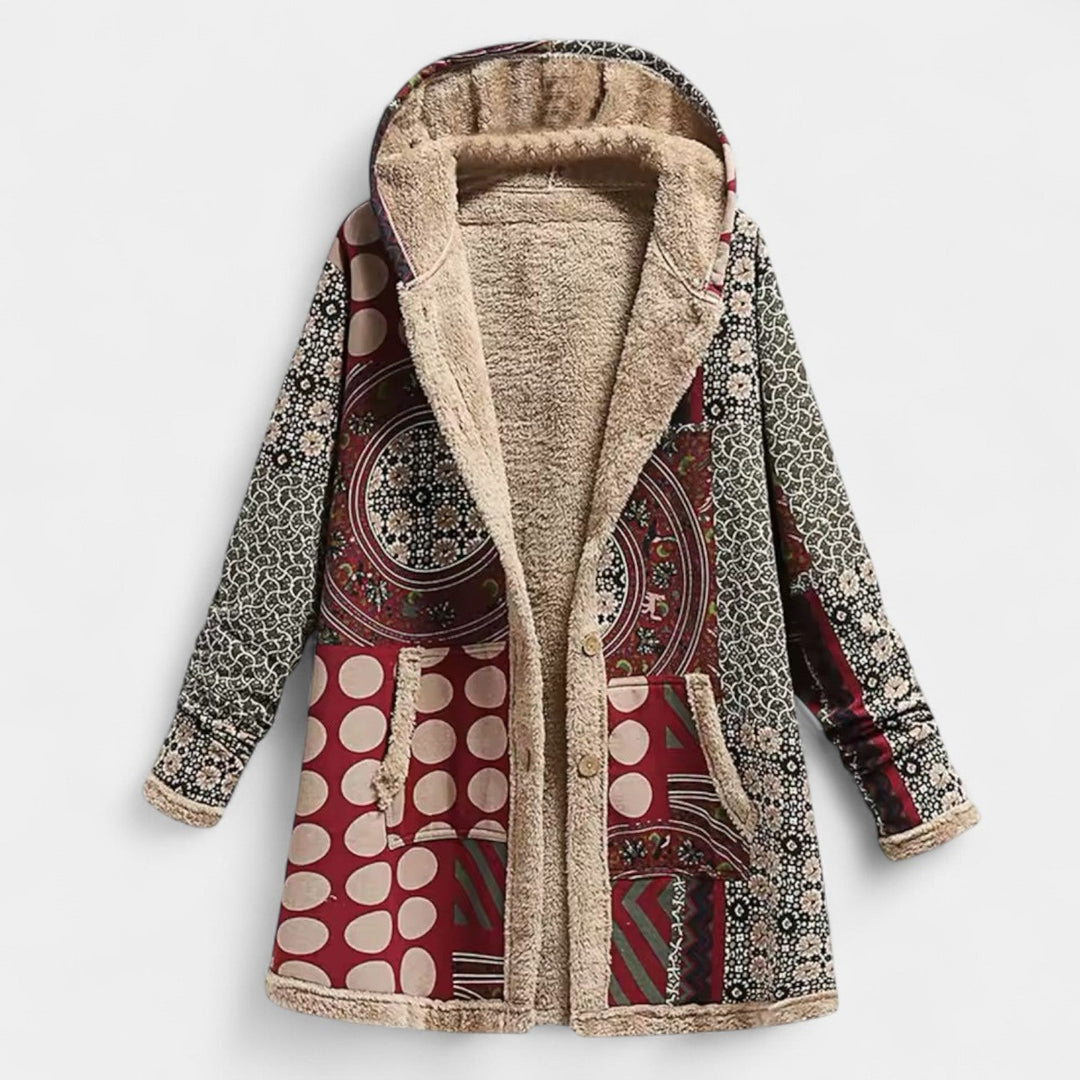 Lara – Parka de invierno elegante con capucha