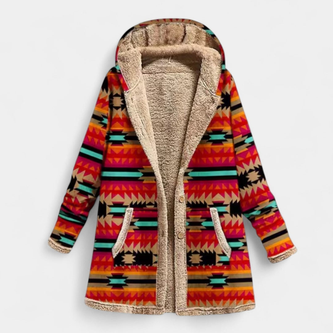 Lara – Parka de invierno elegante con capucha