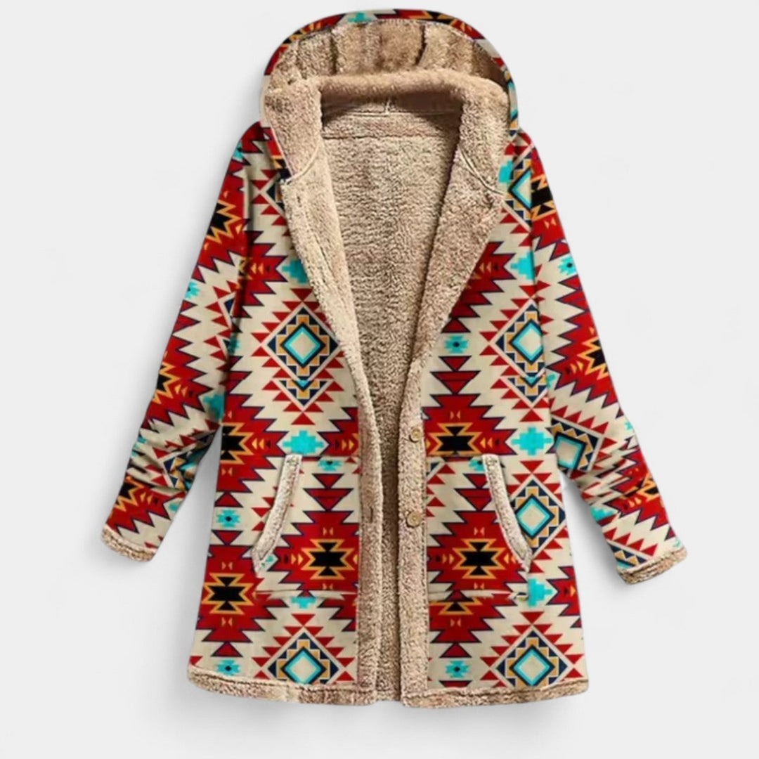 Lara – Parka de invierno elegante con capucha