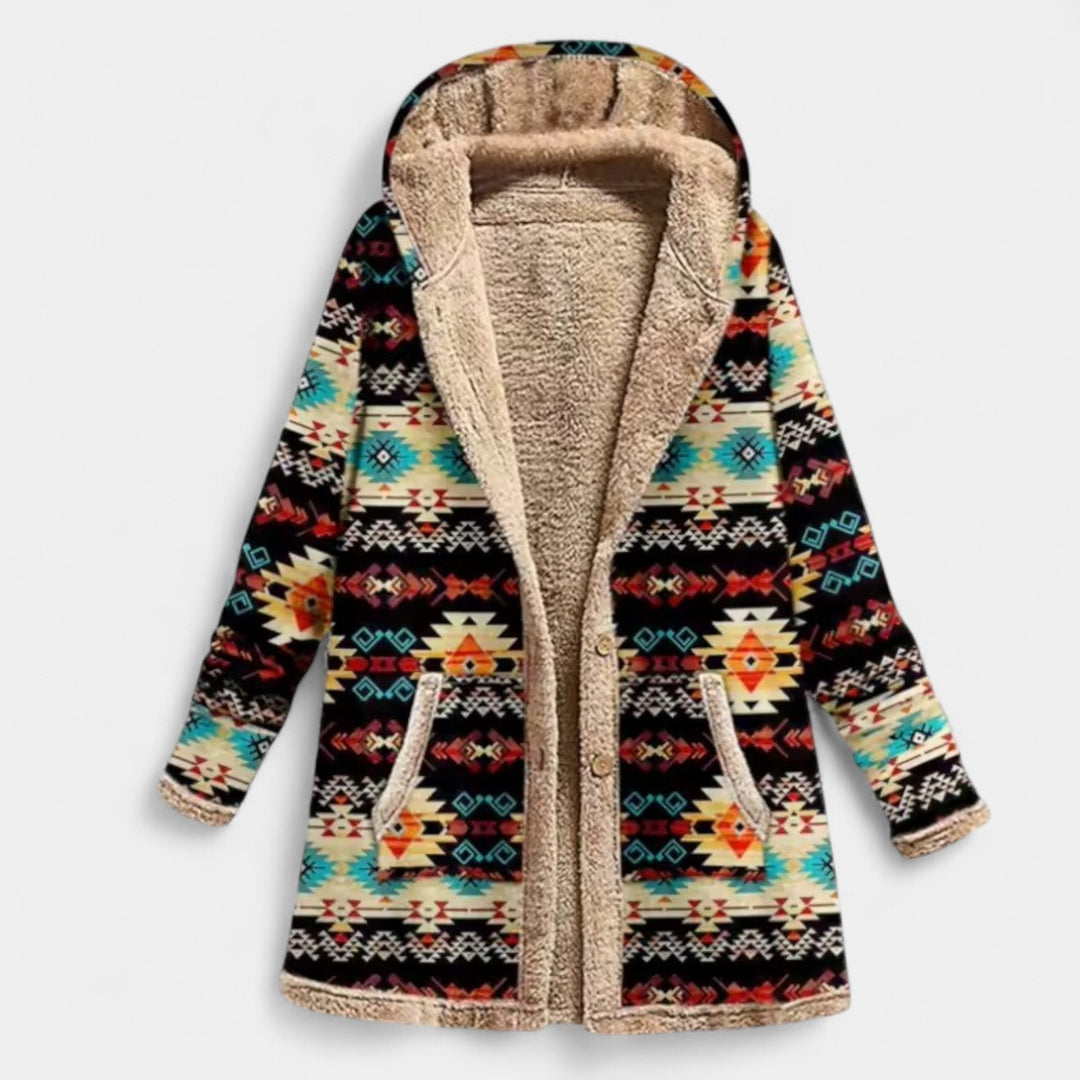 Lara – Parka de invierno elegante con capucha