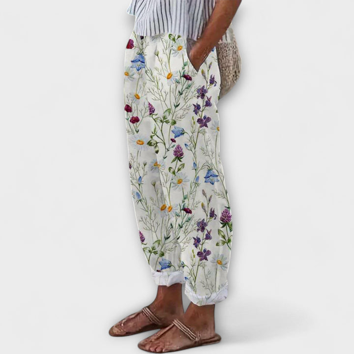 Airish - Pantalones anchos con estampado llamativo