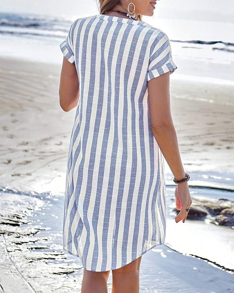 Hagar™ | Vestido de Rayas