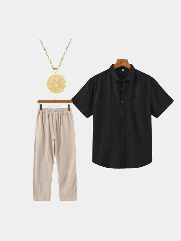 Conjunto Medaglia Nera