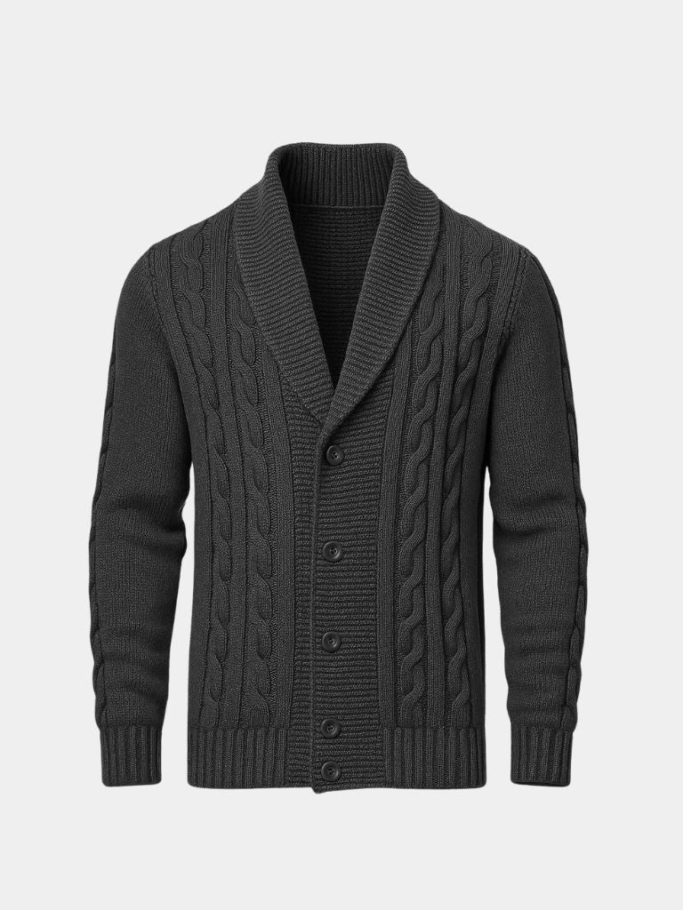 Cárdigan Elegante de Punto para Hombre