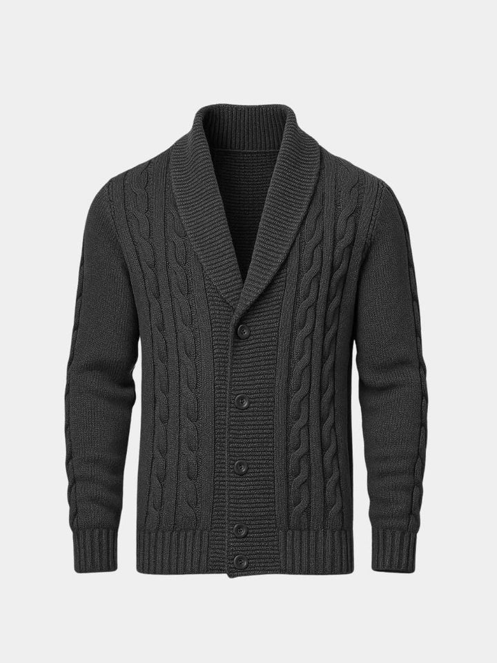 Cárdigan Elegante de Punto para Hombre