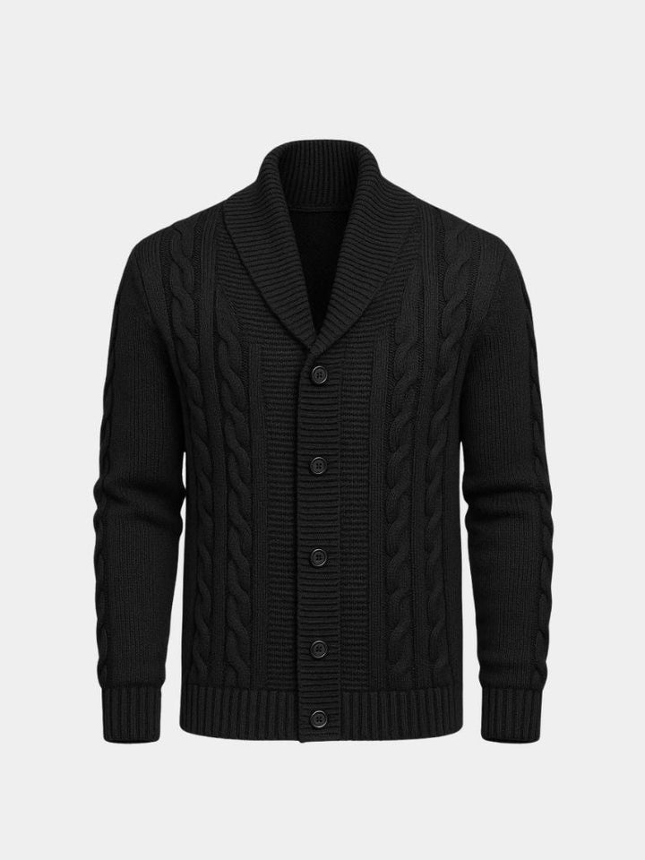 Cárdigan Elegante de Punto para Hombre