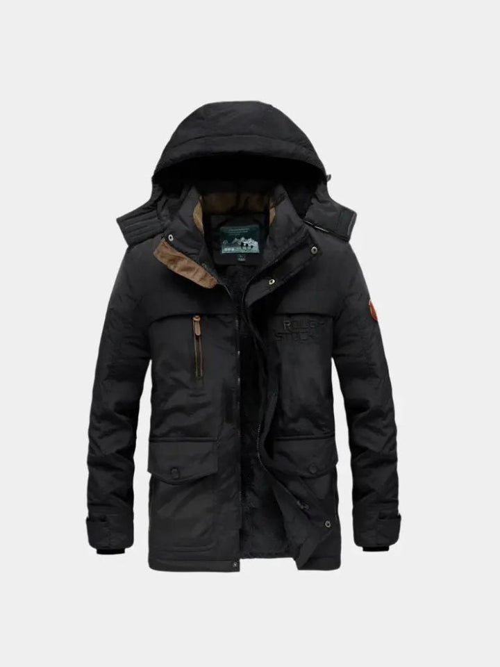 Chaqueta Militar con Capucha