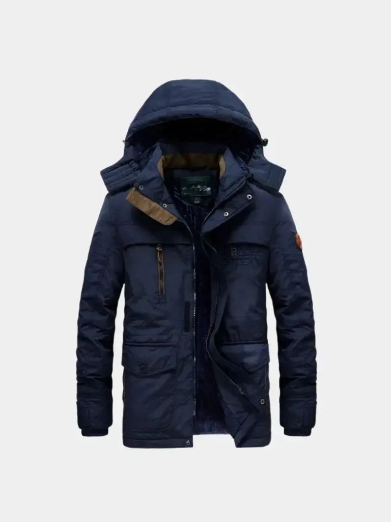Chaqueta Militar con Capucha