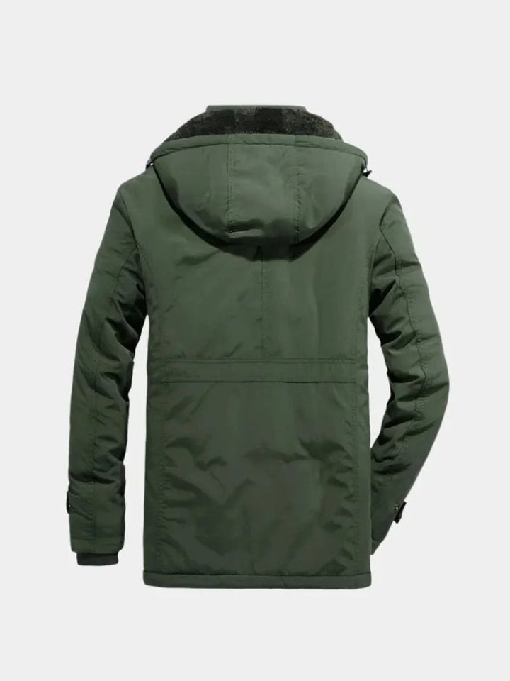 Chaqueta Militar con Capucha