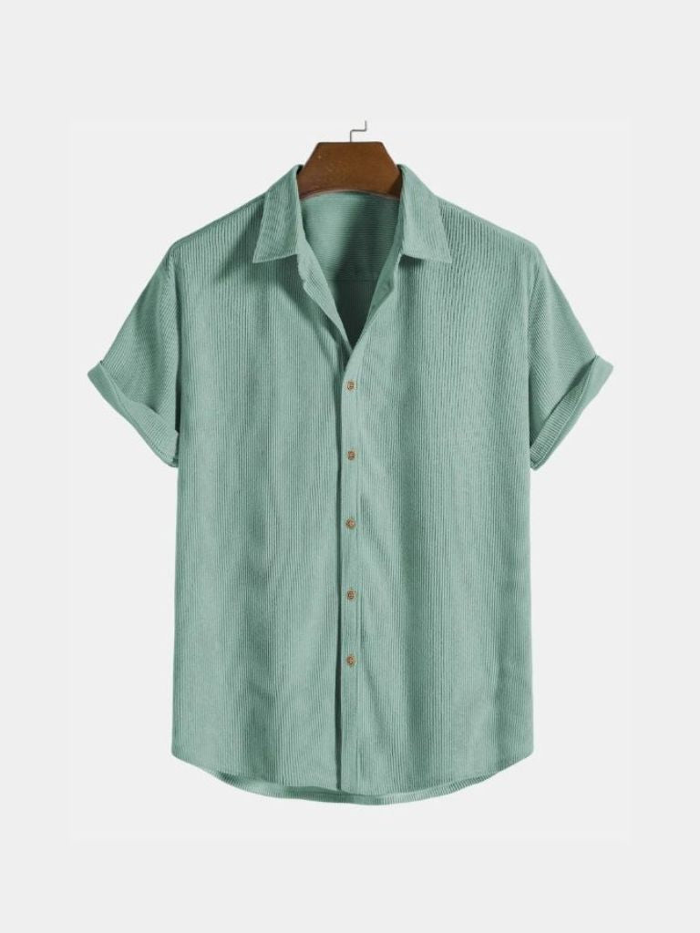 Camisa Minimalista de Pana