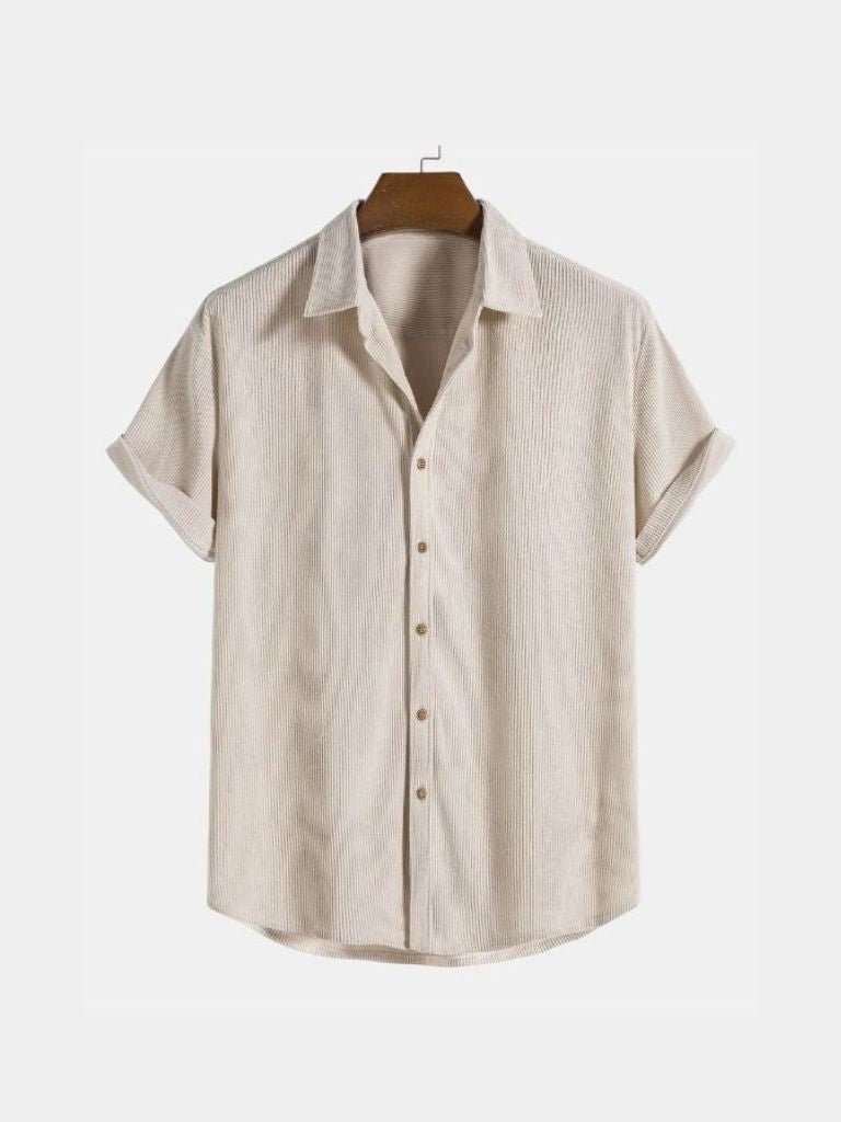 Camisa Minimalista de Pana