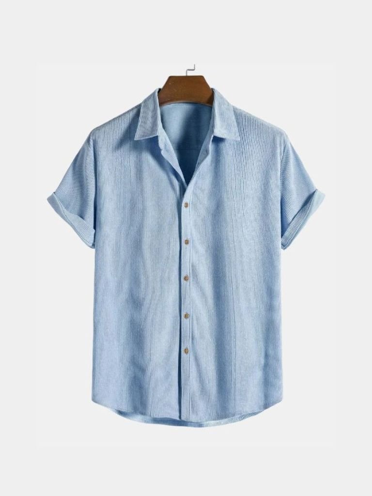 Camisa Minimalista de Pana